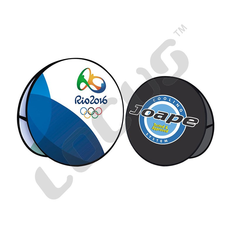 Circle Pop Out Outdoor Signage