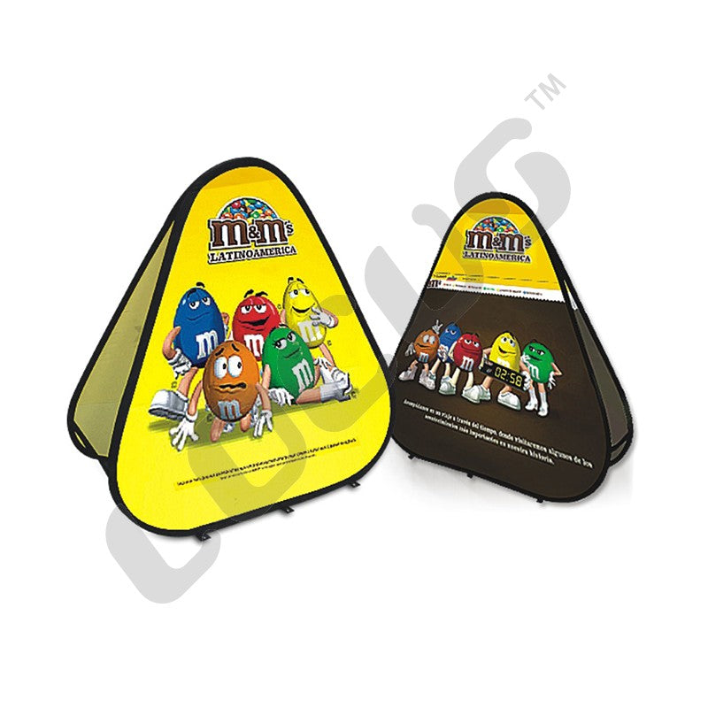 Triangle Pop Out Outdoor Signage