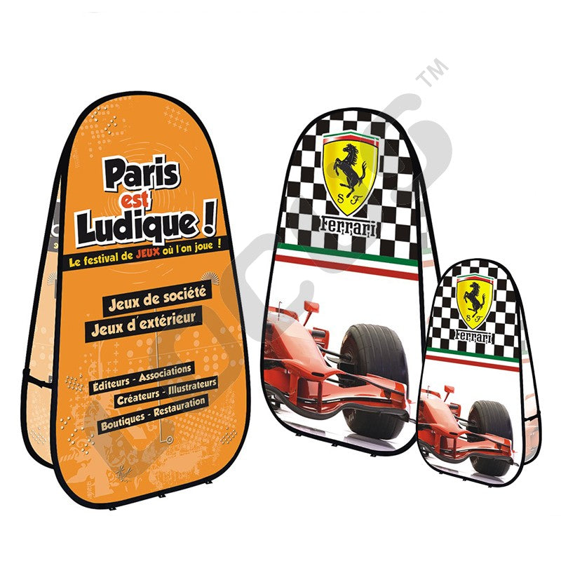 Vertical Pop Out Outdoor Signage